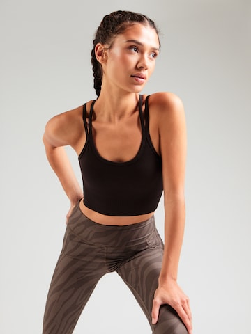 ONLY PLAY Bralette Sports Bra 'ONPFRION-2' in Brown: front