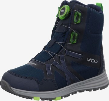 Vado Boots in Blue: front