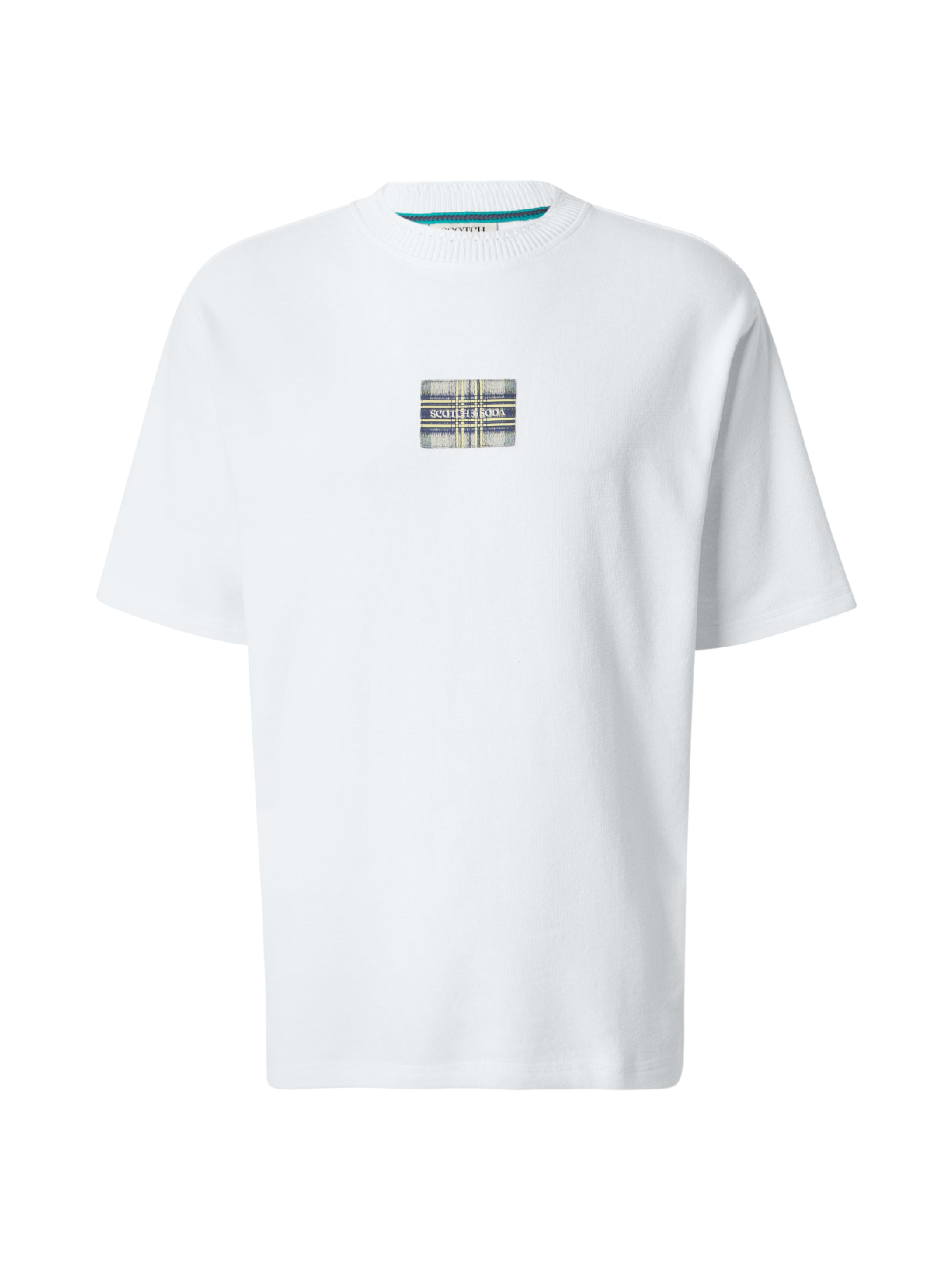 SCOTCH & SODA Shirt in Beige / Navy / Light yellow / White, Item view