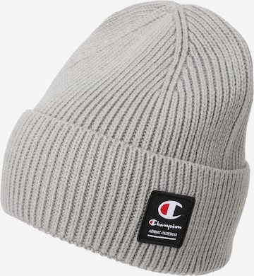 Bonnet Champion Authentic Athletic Apparel en gris : devant