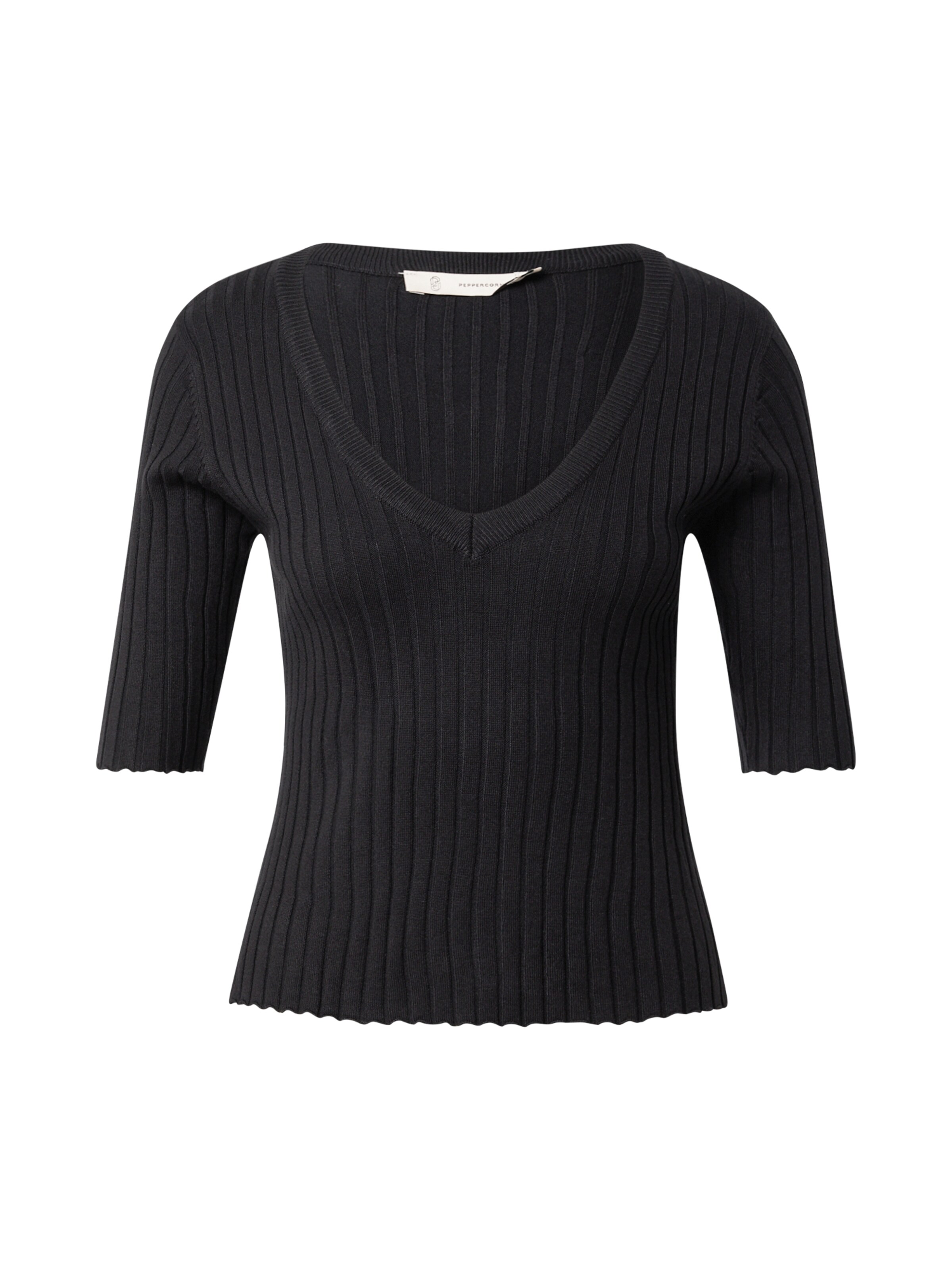 Peppercorn Sweter 'Tana' w kolorze czarny: przód