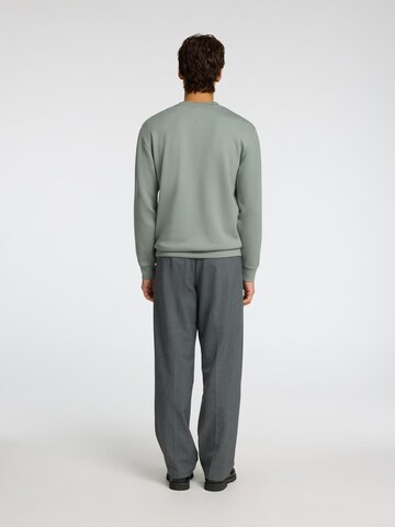 SELECTED HOMME Sweatshirt 'SLHManuel' i grön