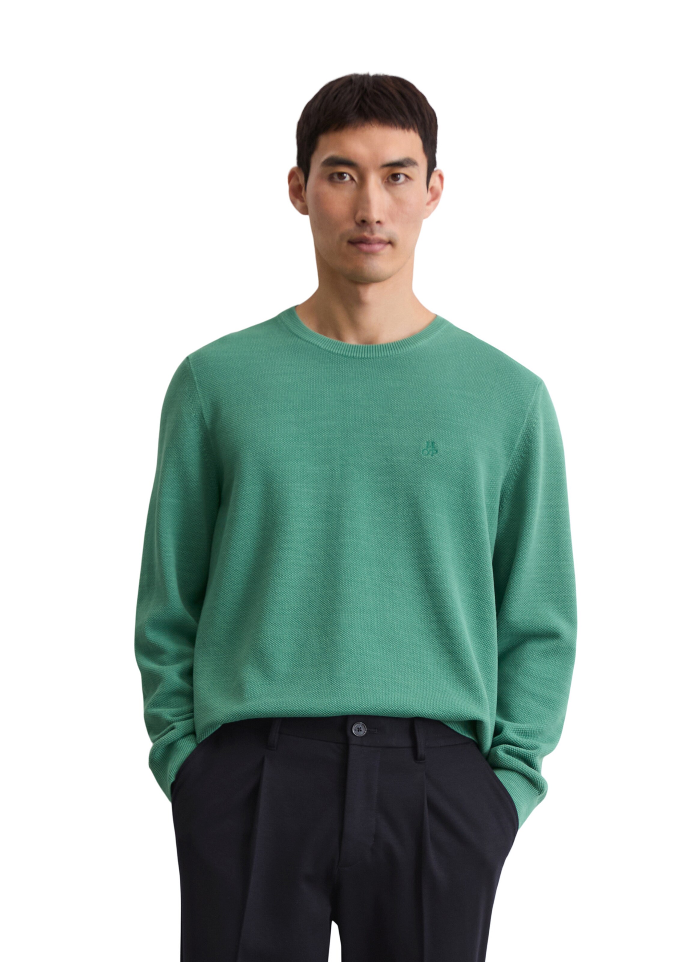 Marc O'Polo Sweater in Green: front