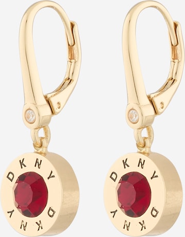 Cercei de la DKNY pe auriu: față