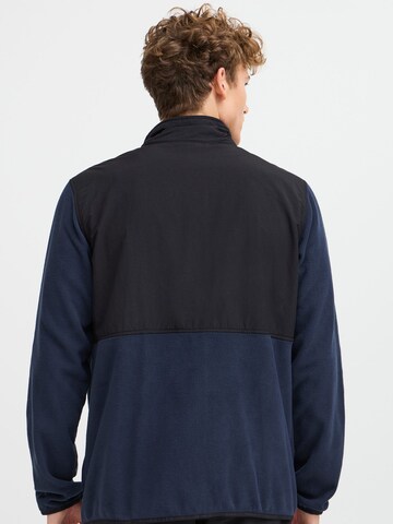North Bend Fleecejacke 'Dean' in Blau