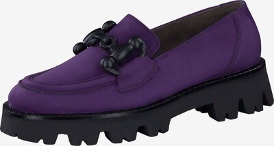 Paul Green Chaussure basse en violet foncé / noir, Vue avec produit