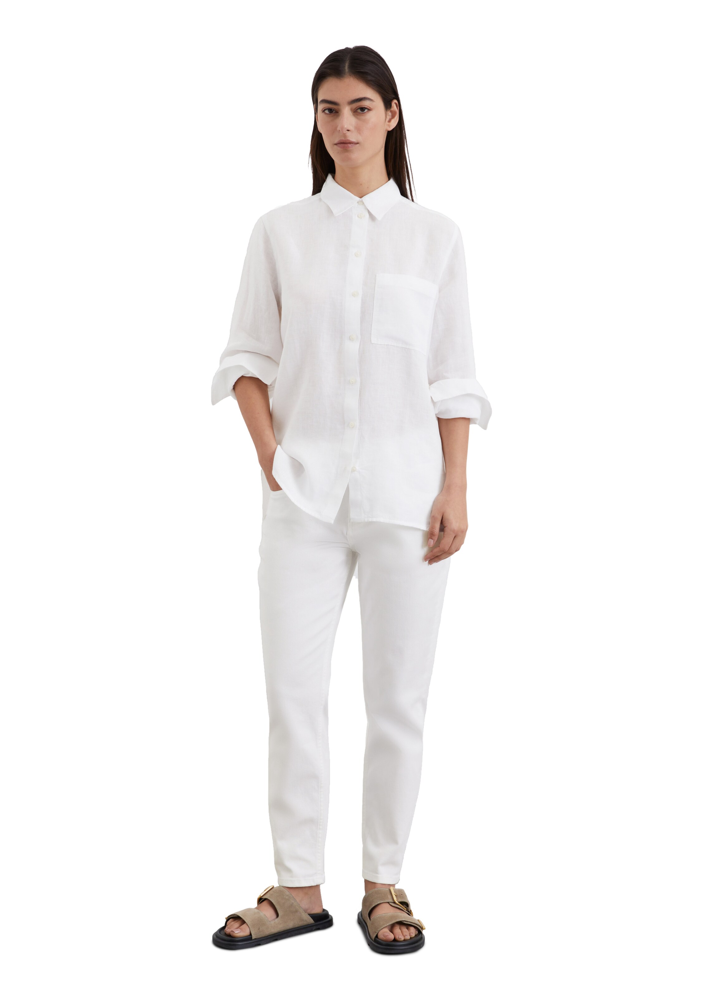 Marc O'Polo Bluse in Weiß