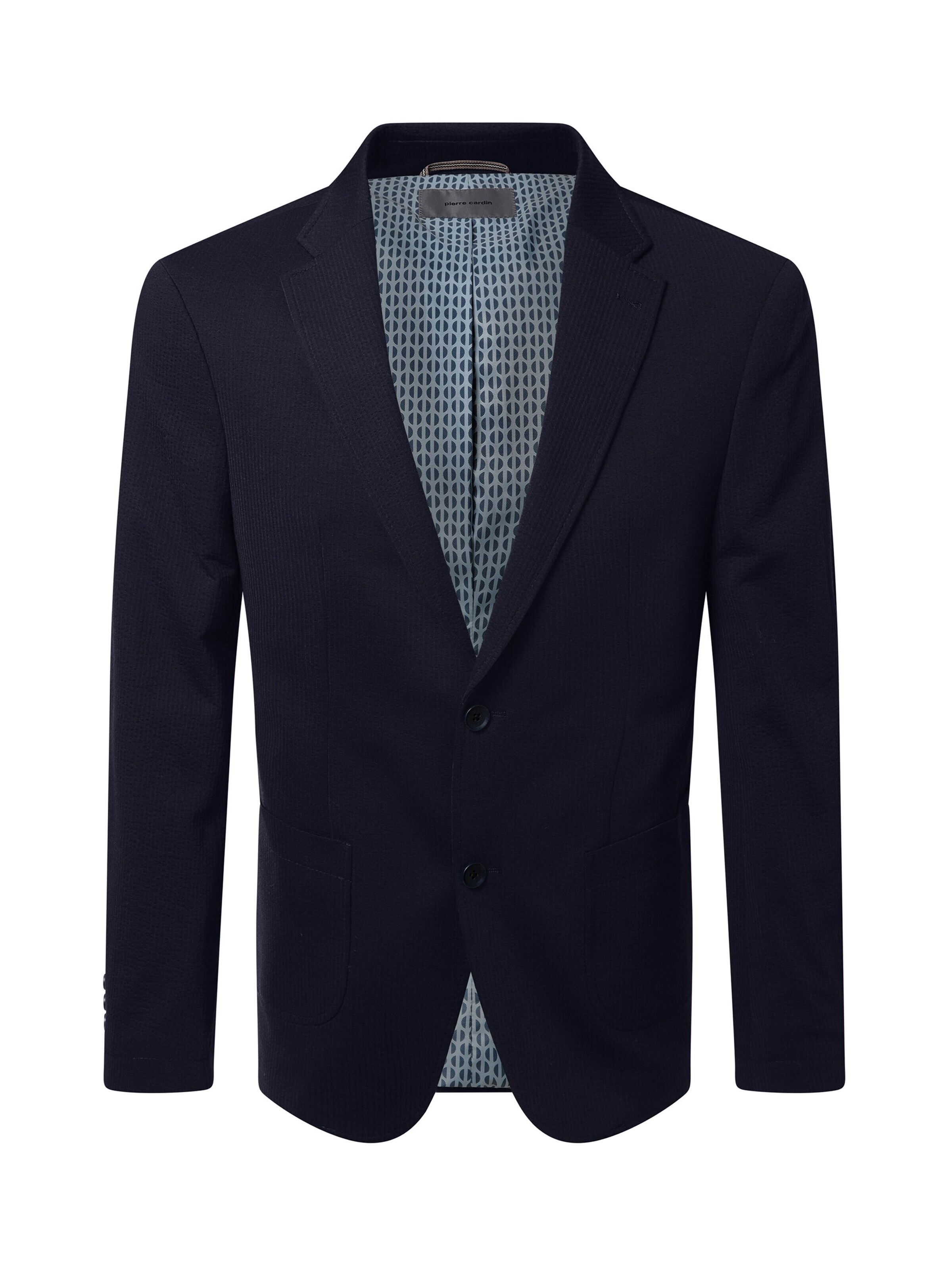 PIERRE CARDIN Slim fit Colbert 'Mael' in Blauw: voorkant