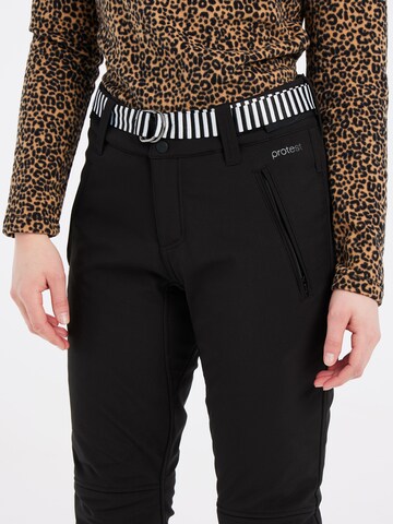 PROTEST Slimfit Sporthose 'RAMI' in Schwarz