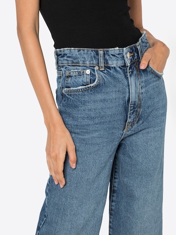 Gina Tricot Wide leg Jeans 'Idun' in Blue