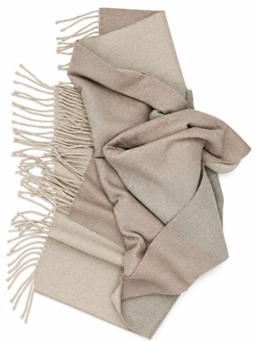 COLLEZIONE ALESSANDRO Scarf 'Greige' in Beige