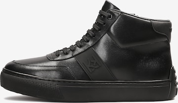 Kazar Korkeavartiset tennarit värissä musta: etupuoli