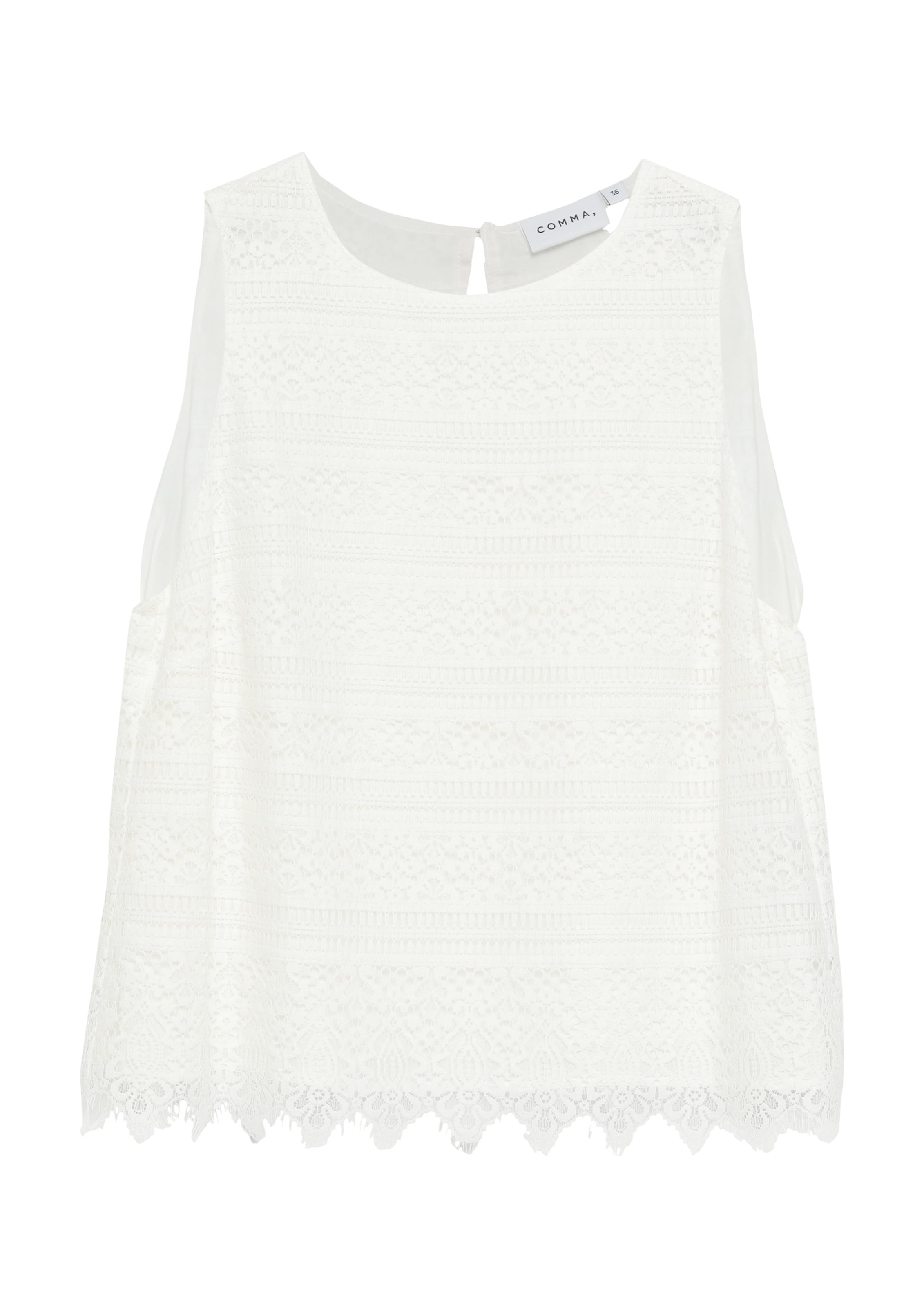 COMMA Chemisier en crème, Vue avec produit