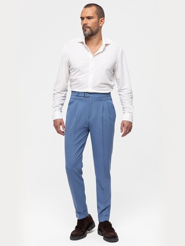 Slimfit Pantaloni di Dandalo in blu