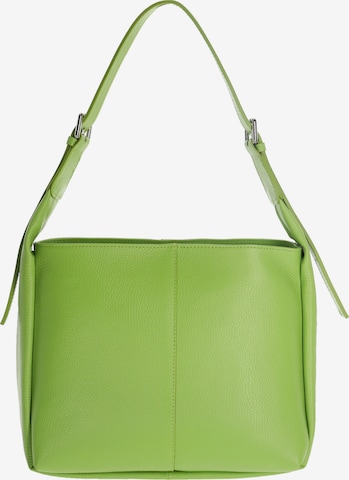 zaļš faina Pleca soma: no priekšpuses