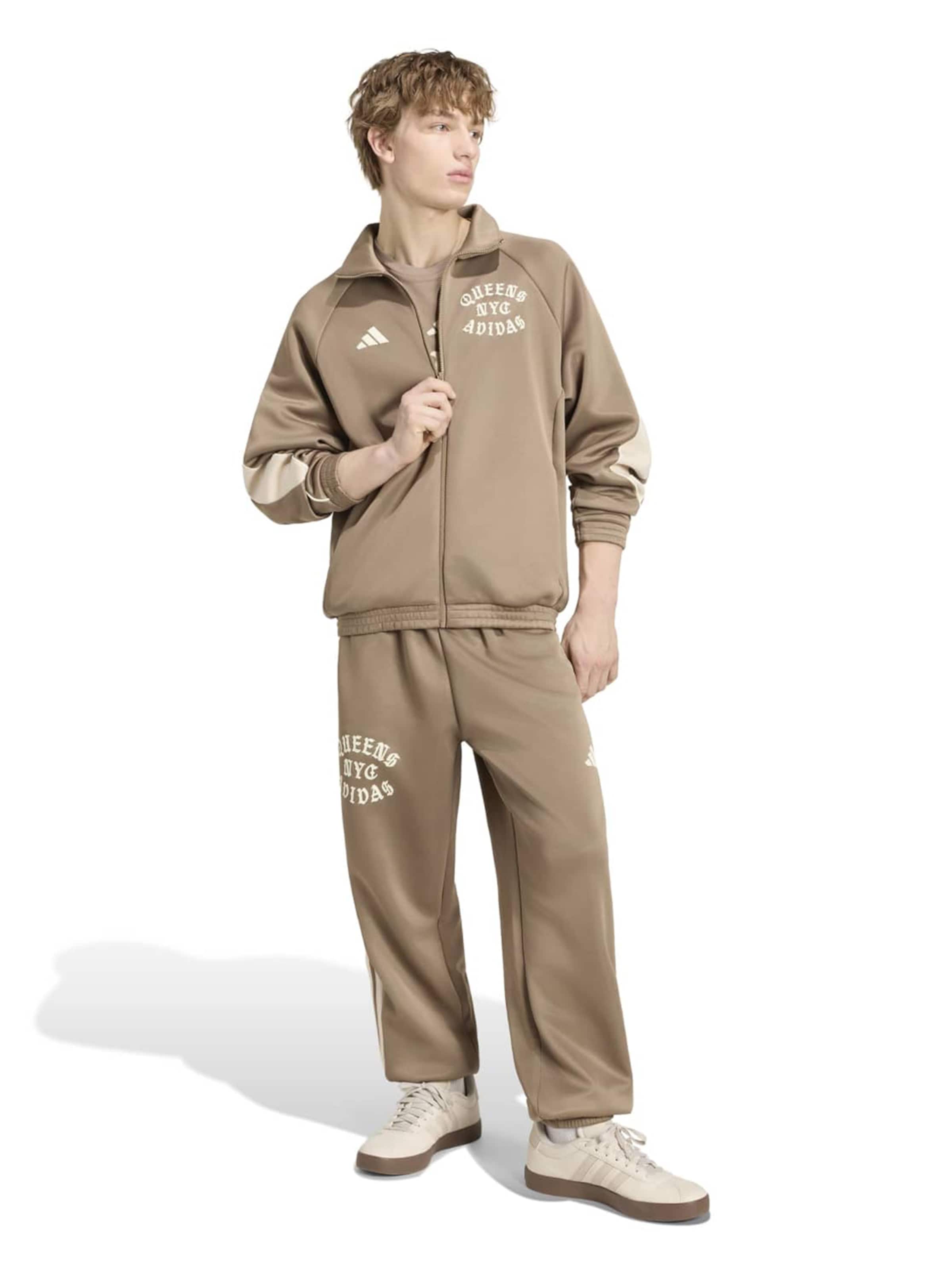 ADIDAS SPORTSWEAR Loosefit Παντελόνι φόρμας 'DNY SM' σε πράσινο
