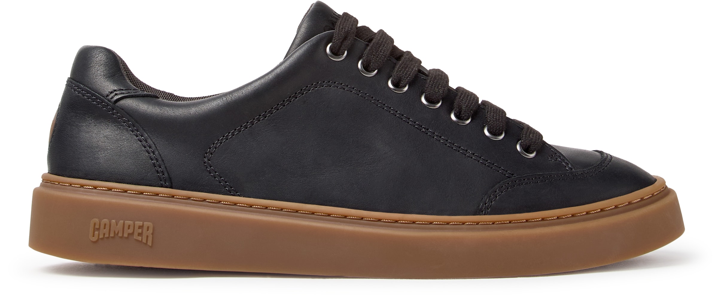 Baskets basses ' Runner Twentyfive ' CAMPER en noir : devant