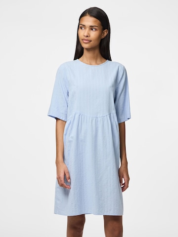 PIECES Kleid 'PCMUNA' in Blau: Vorderseite
