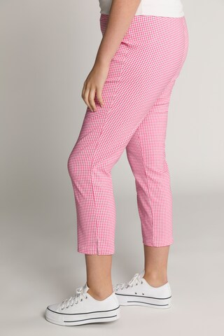 Ulla Popken Slimfit Broek in Roze