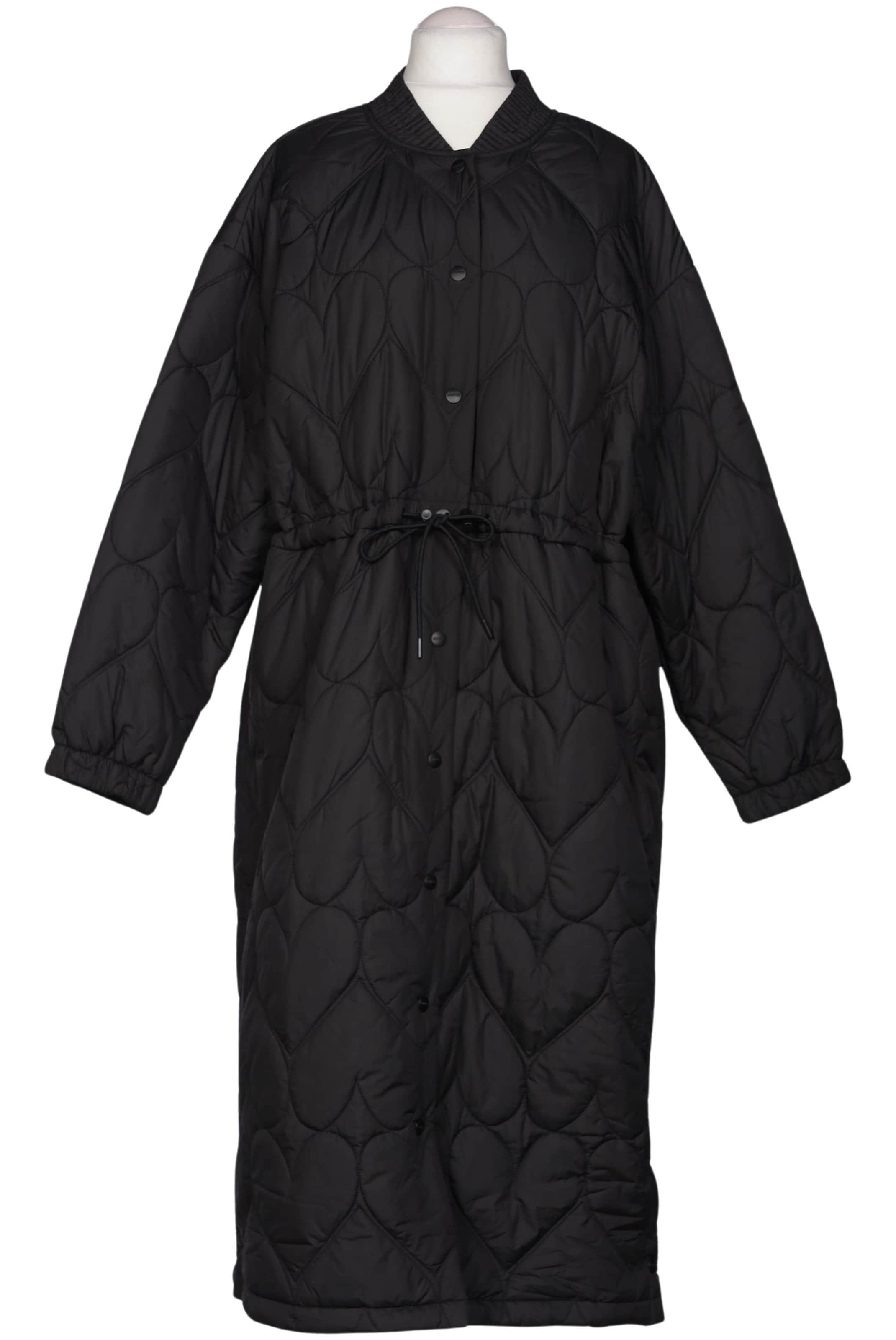 Fabienne Chapot Mantel XXL in Schwarz: Vorderseite