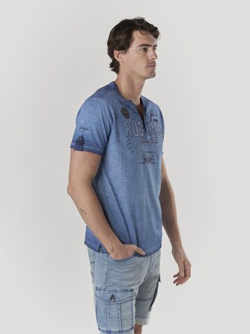 Maglietta di KOROSHI in blu