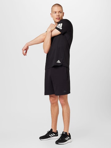 ADIDAS PERFORMANCE Regular Sportshorts 'Base ' in Schwarz