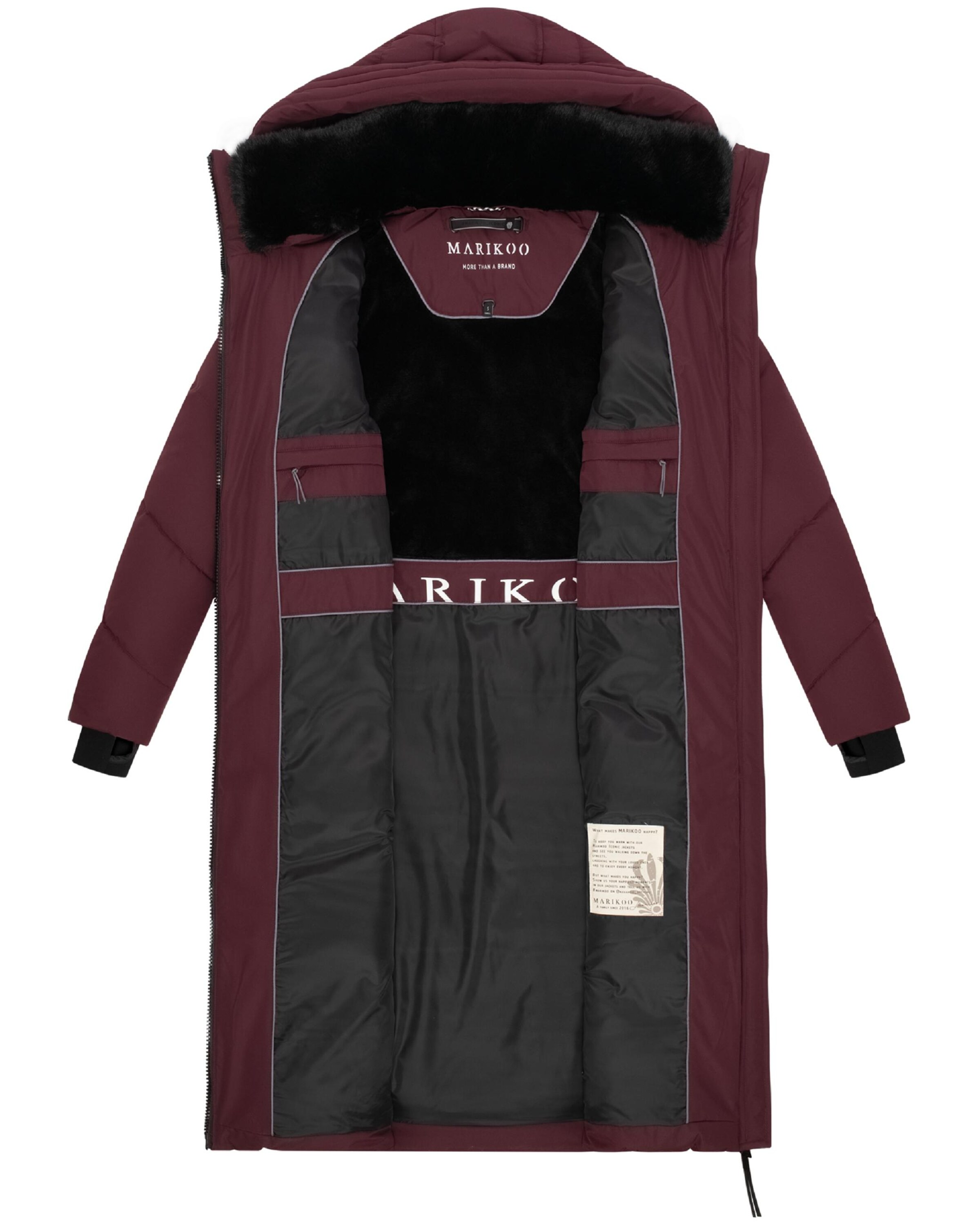 MARIKOO Зимнее пальто 'Nadaree XVI' в Красный