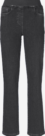 Goldner Regular Jeans 'Louisa' in Grijs: voorkant