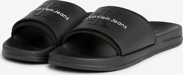 Calvin Klein Jeans Pantolette in Schwarz