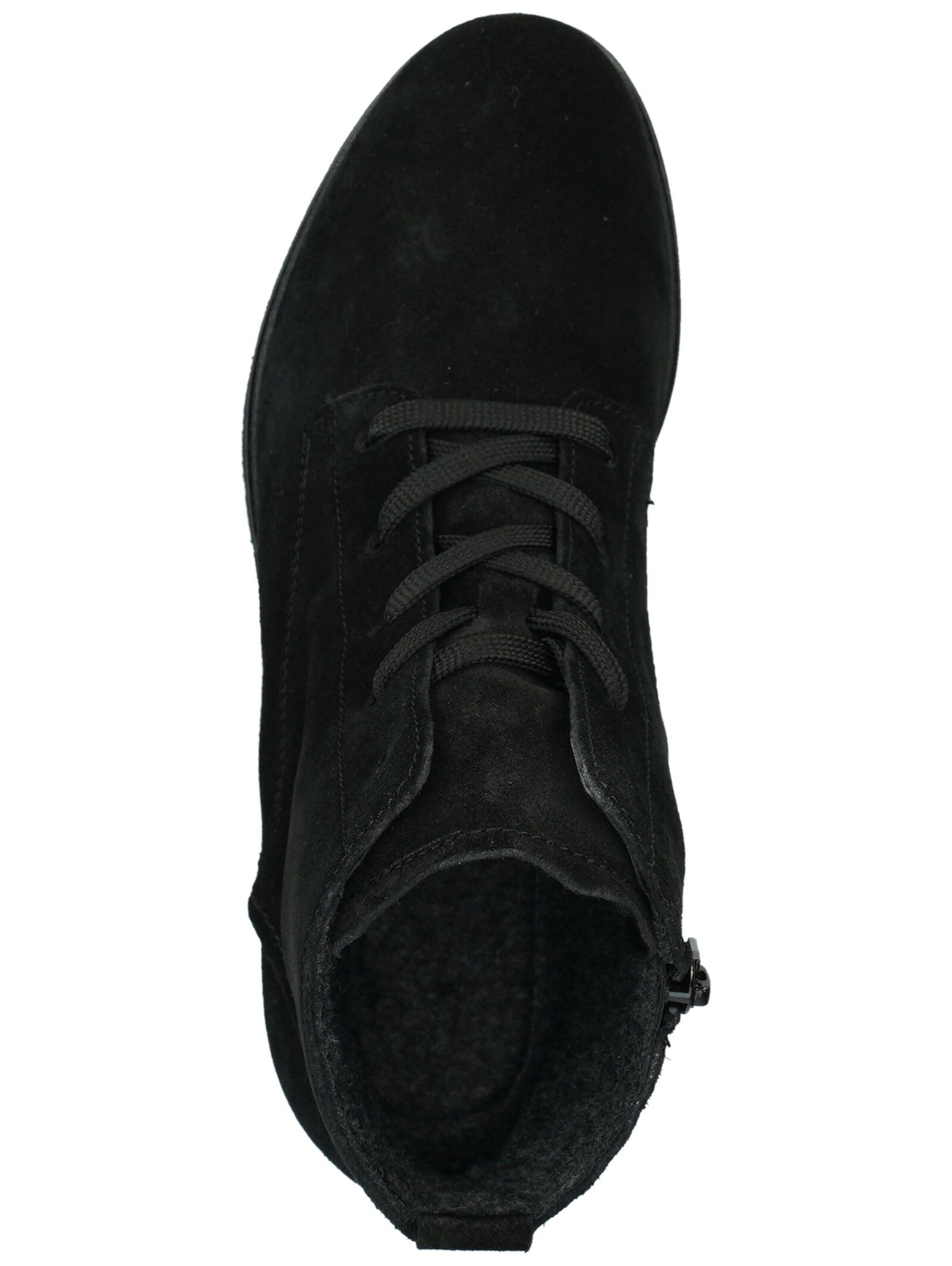 GABOR Schnürstiefelette in Schwarz
