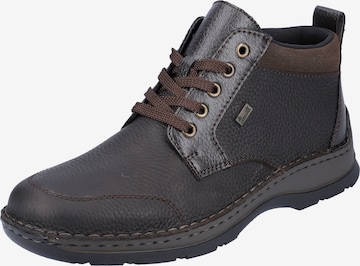 Rieker Lace-Up Boots in Brown: front