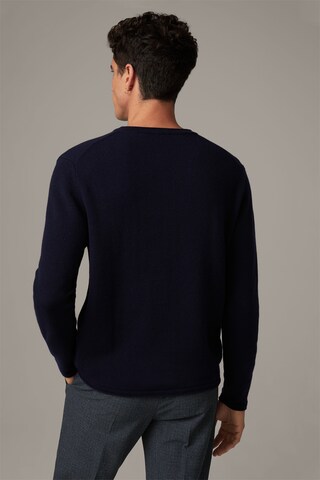 STRELLSON Pullover 'Luka-RL' in Blau