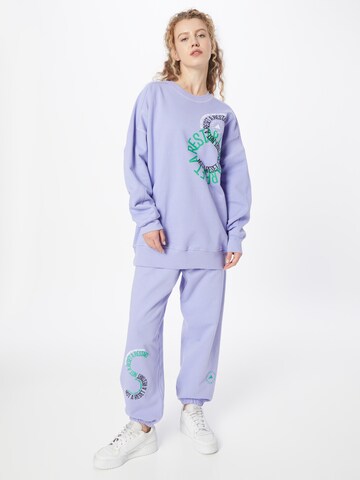 Felpa sportiva di ADIDAS BY STELLA MCCARTNEY in lilla