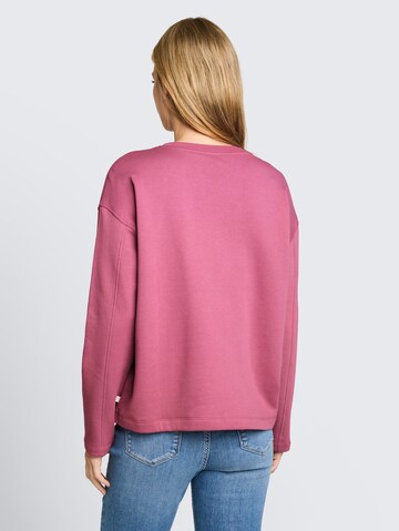 TOM TAILOR DENIM Sweatshirt in Pink