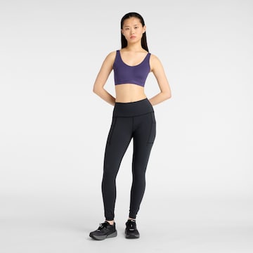 new balance - Soutien Bustier Soutien de desporto em roxo