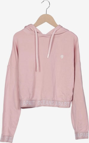 APART Sweatshirt & Zip-Up Hoodie in XS in Pink: front