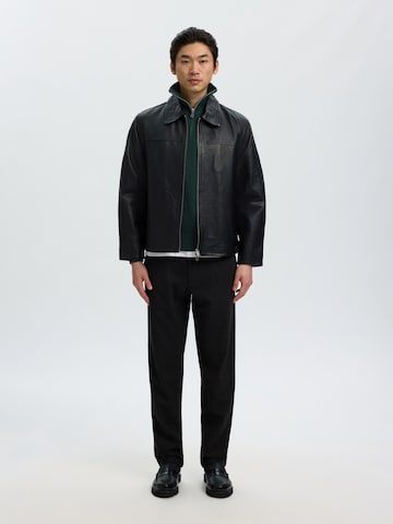 Pull-over 'SLHDRY' SELECTED en vert