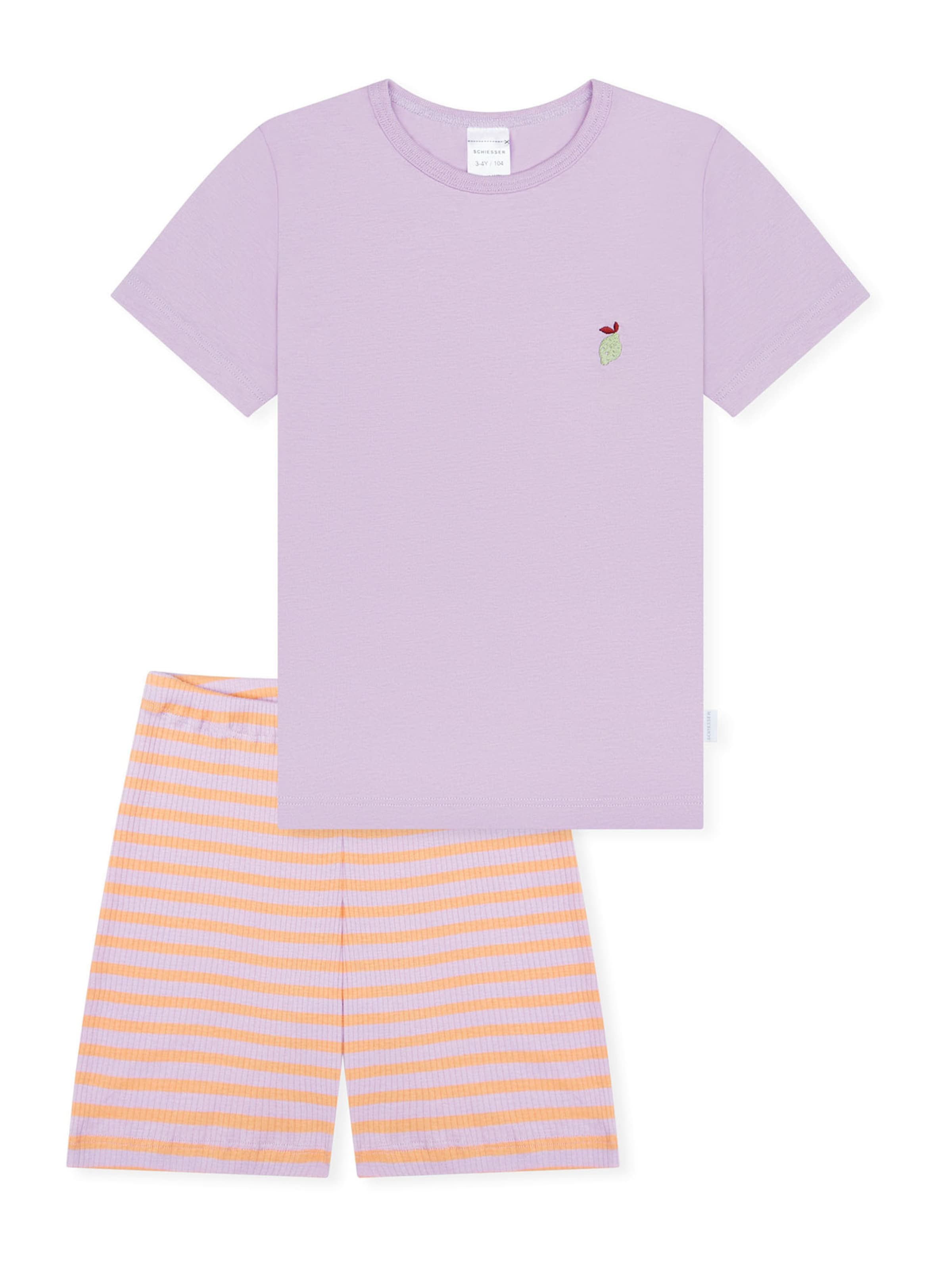 Pyjama ' Kids Nightwear ' SCHIESSER en violet : devant
