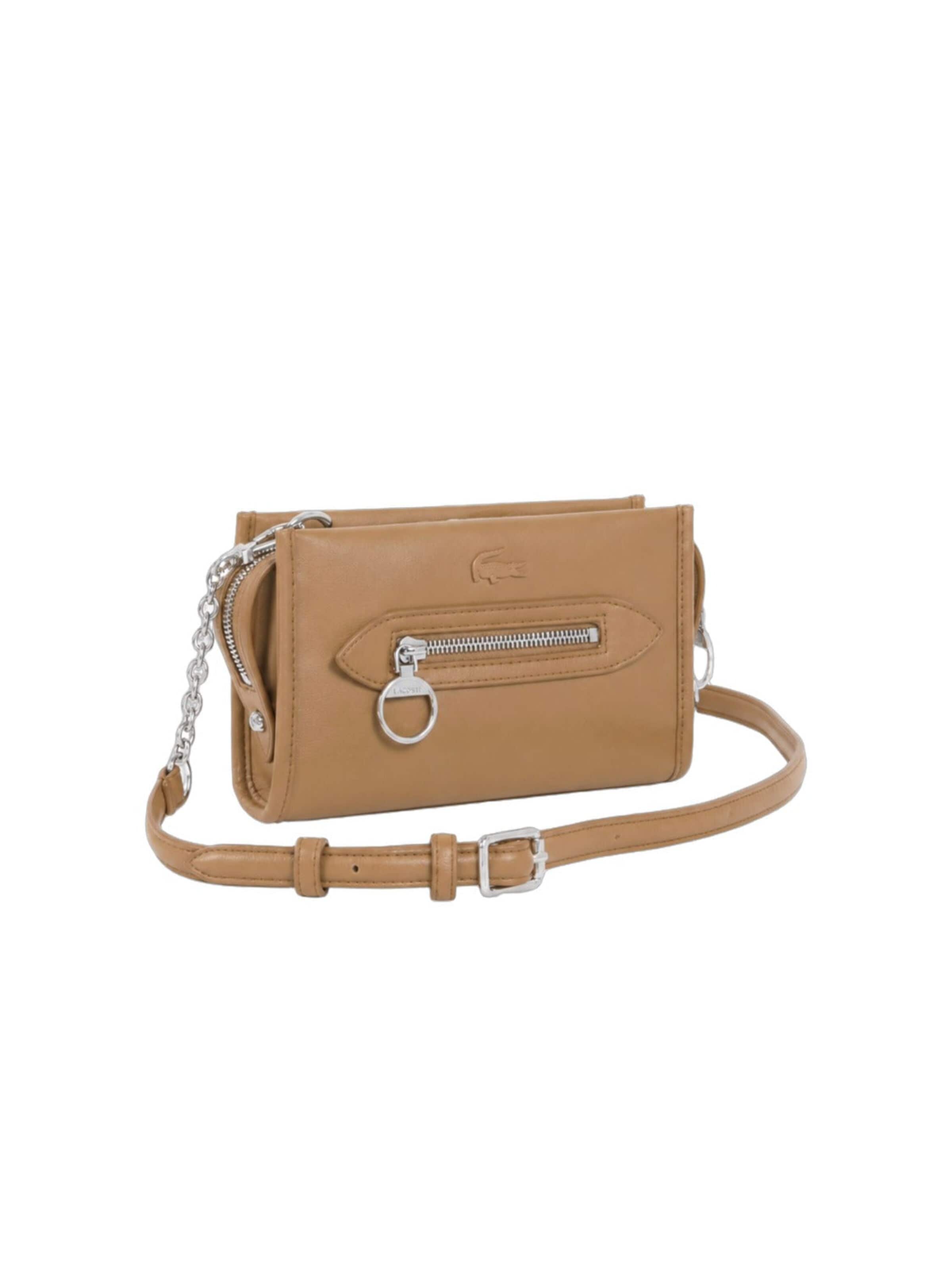 LACOSTE Skuldertaske 'Celys' i brun