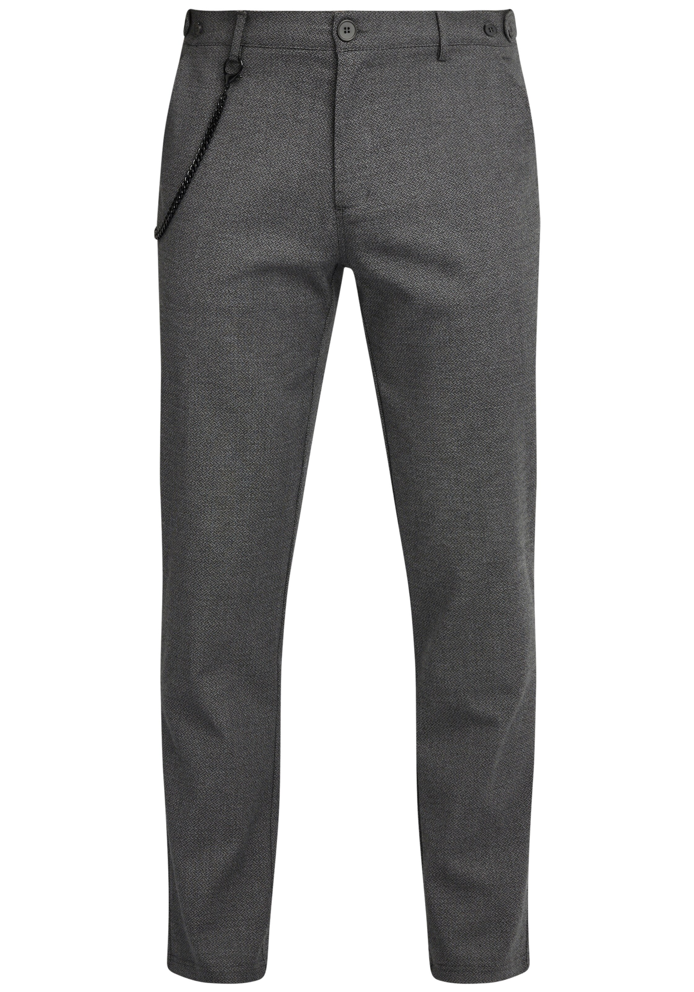 regular Pantaloni chino 'Pinus' di BLEND in grigio: frontale