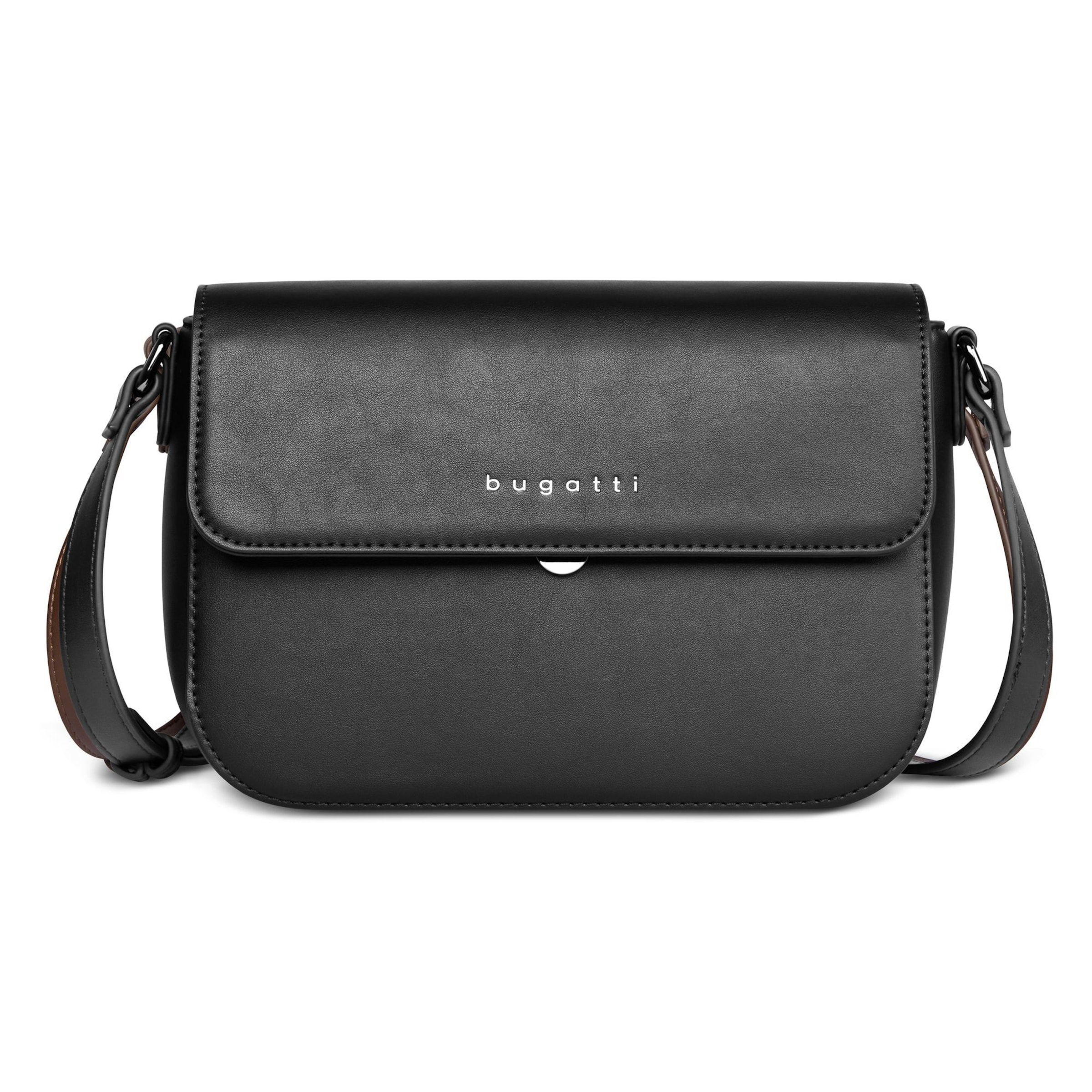 bugatti Crossbody Bag 'Almata' in Black: front