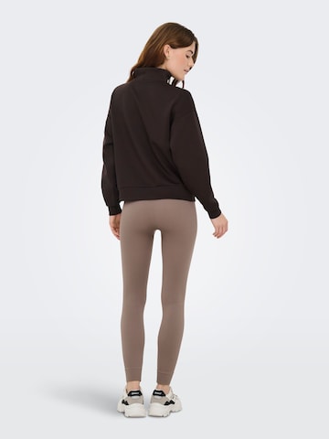 ONLY PLAY - Camiseta deportiva 'ONPLounge' en marrón