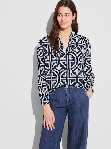 STREET ONE Blouse in Blue: front