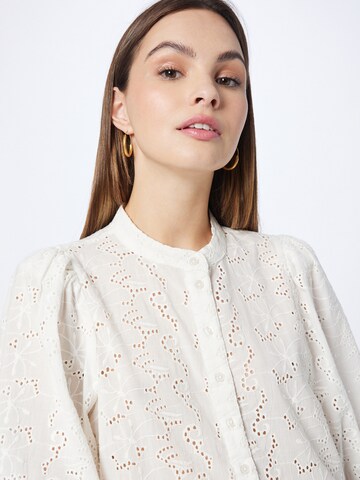 PULZ Jeans Blouse 'HEDVIG' in White