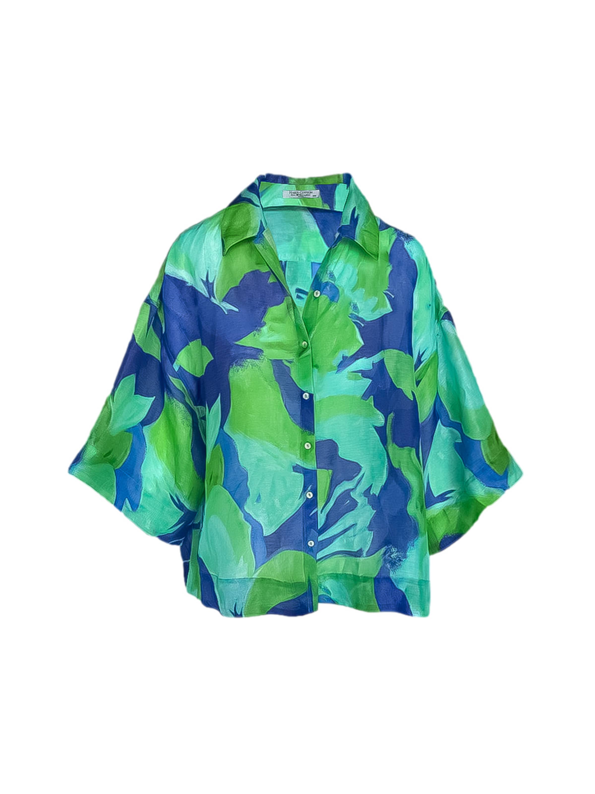 Camicia da donna 'Haris Cotton' di Haris Cotton in blu: frontale