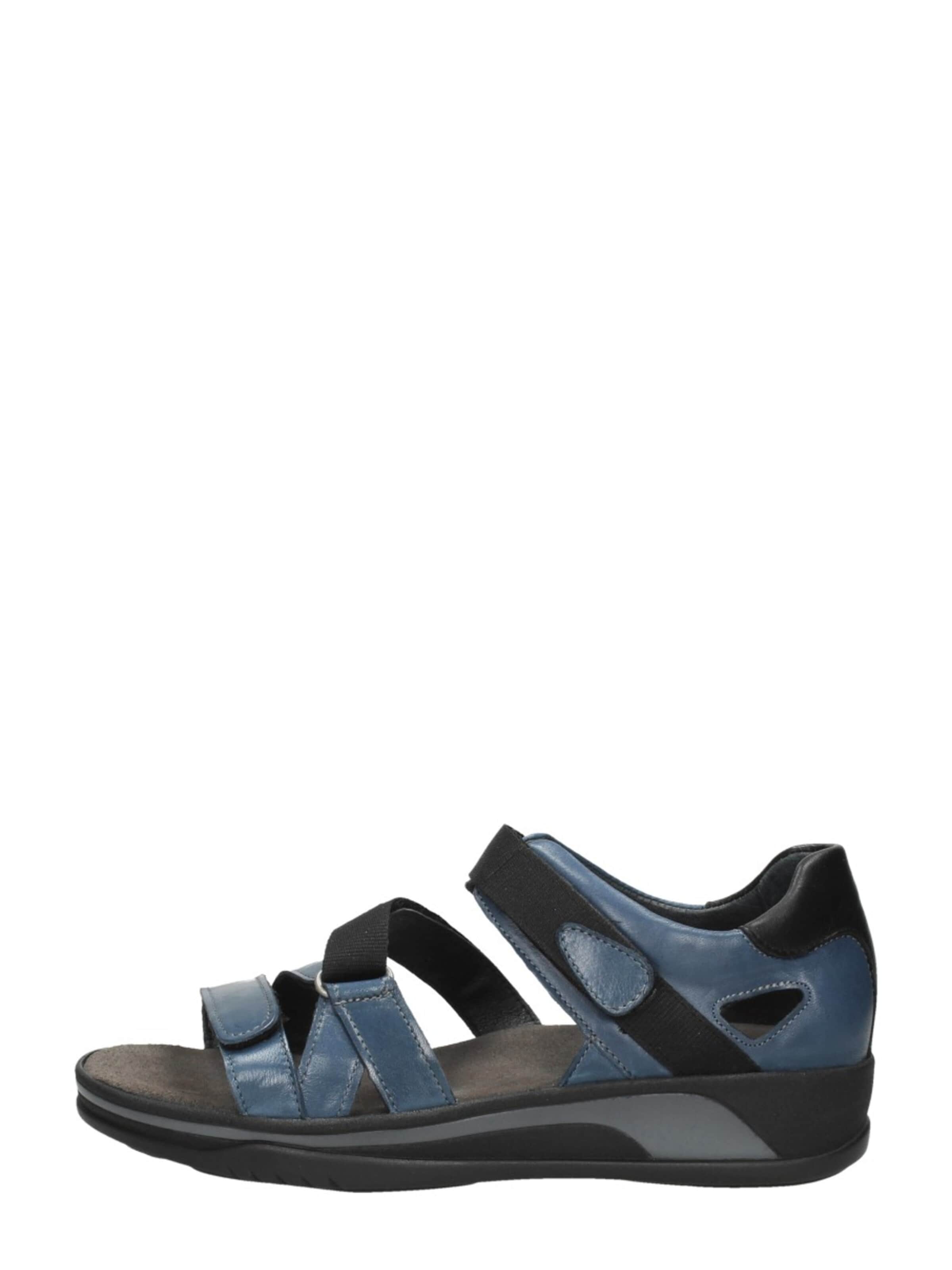 Wolky Sandaal 'Desh' in Blauw: voorkant