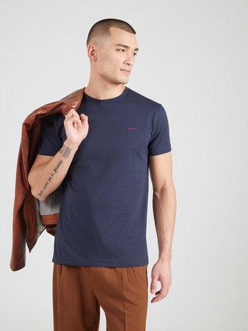 GANT - Camiseta en azul: frente