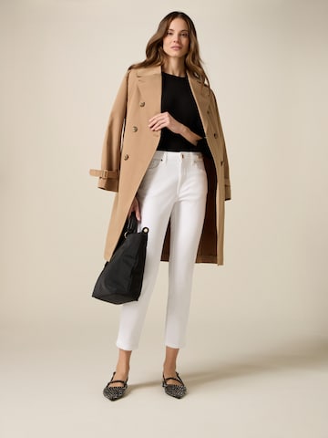 Skinny Pantaloni di oltre in bianco
