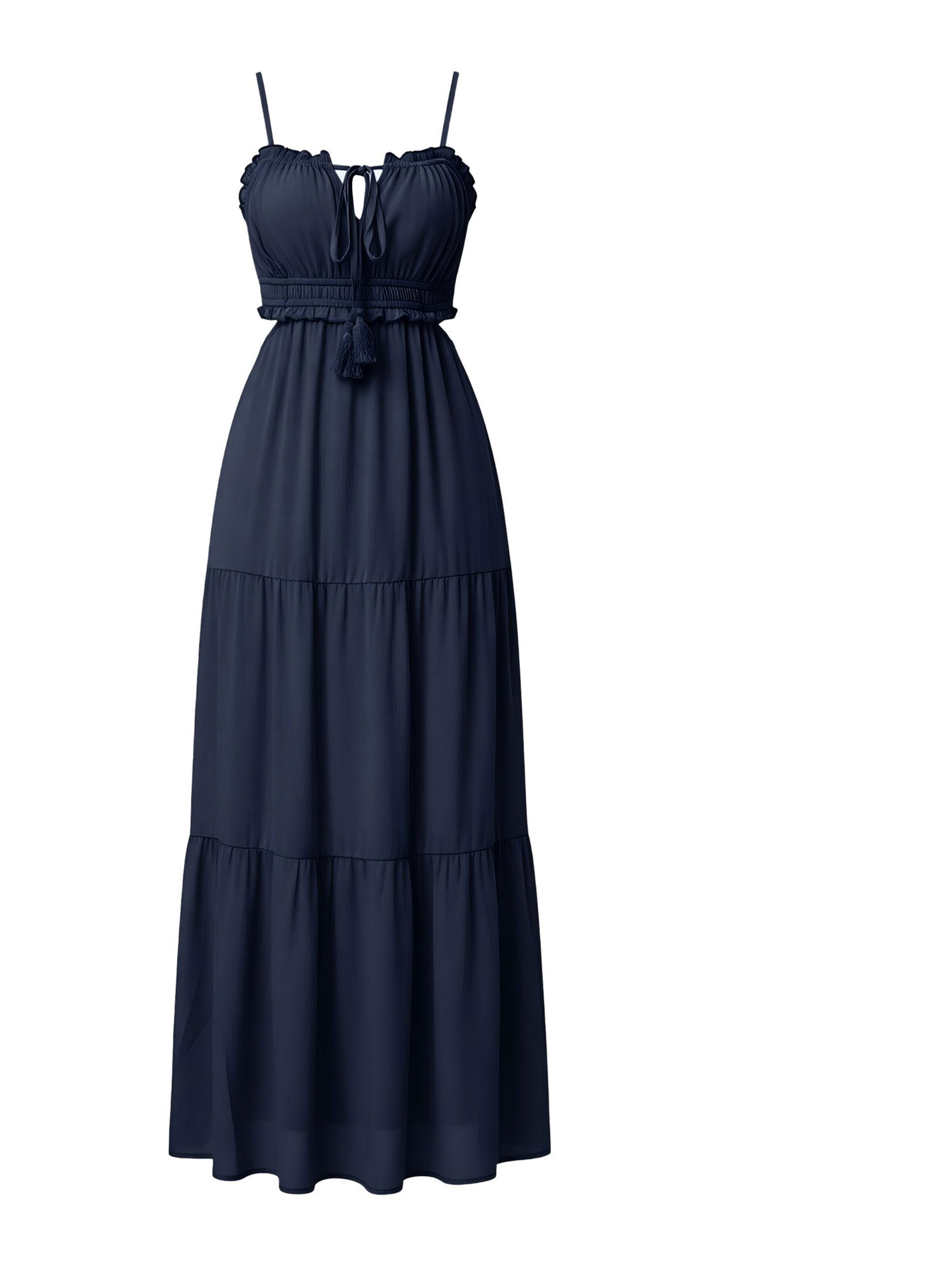 Imily Bela Jurk in Blauw: voorkant