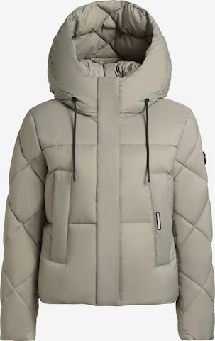 Veste d’hiver 'Dafna' khujo en gris : devant